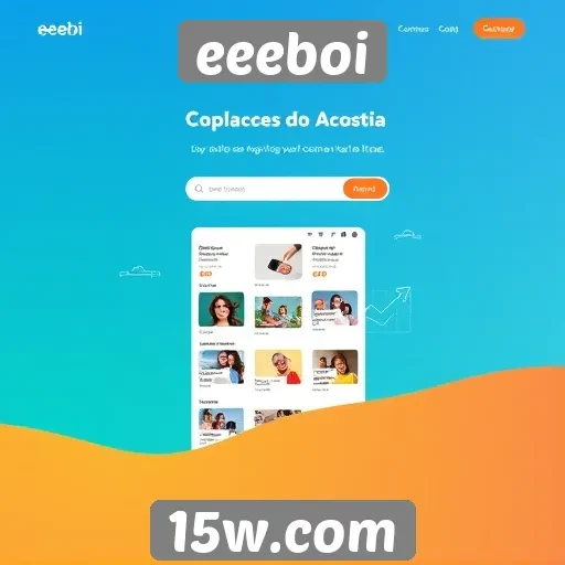 explorando a interface do site eeeboi